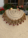 Ruby Rain drop coin palakka