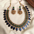 Blue Palakka Necklace