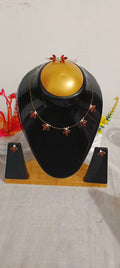 Red color kids necklace combo