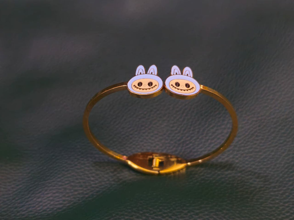 Bunny face adjustable kada bracelet