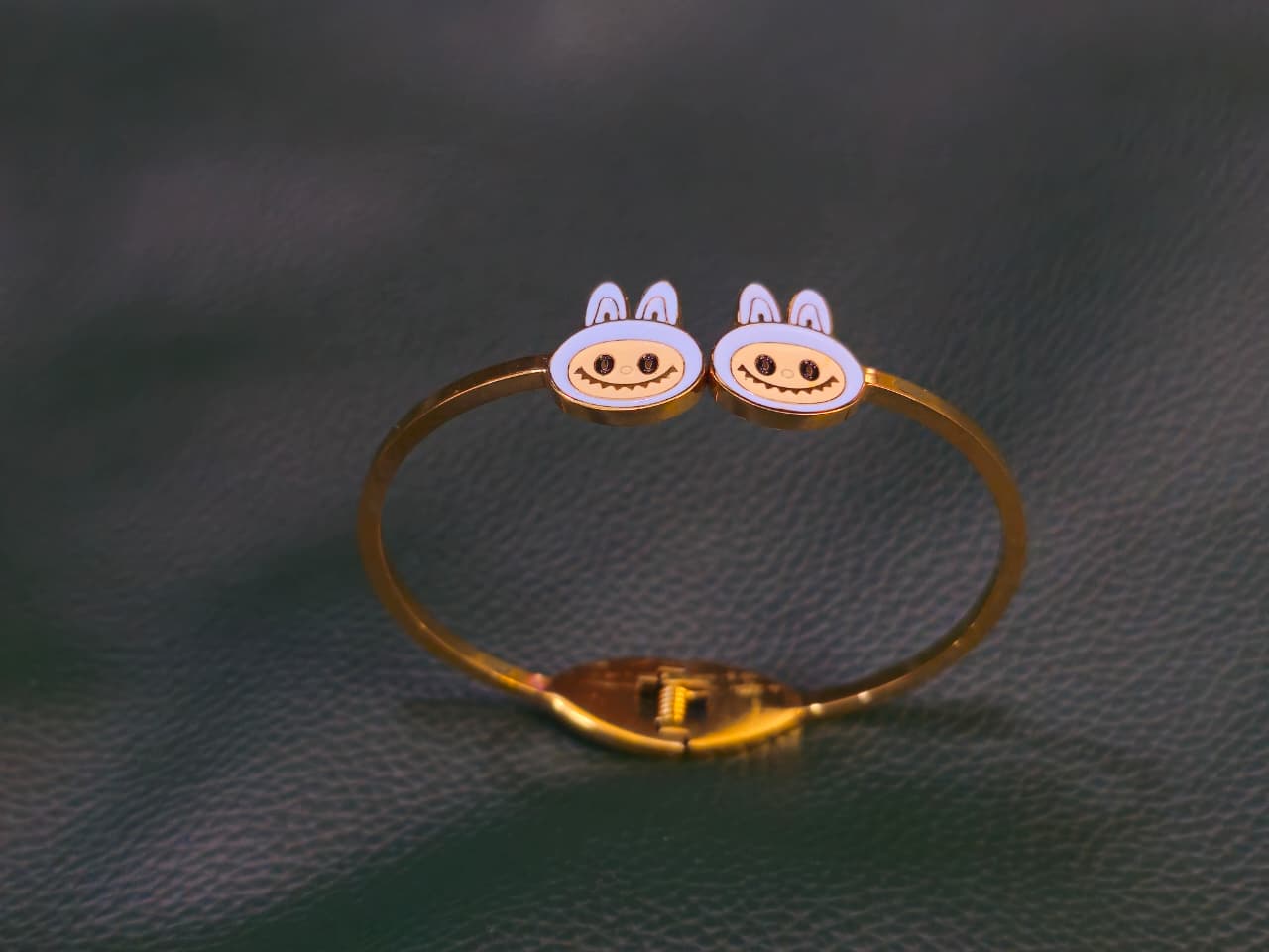 Bunny face adjustable kada bracelet