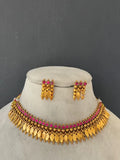 Antique Royal Ruby Stone Elakkathali