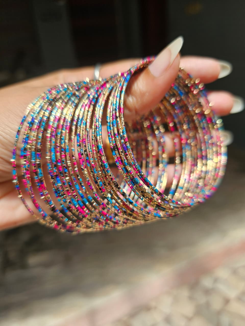Multi colour bangles