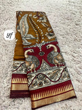 Mashru silk pretty design saree with blouse