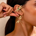 Butterfly ear cuff