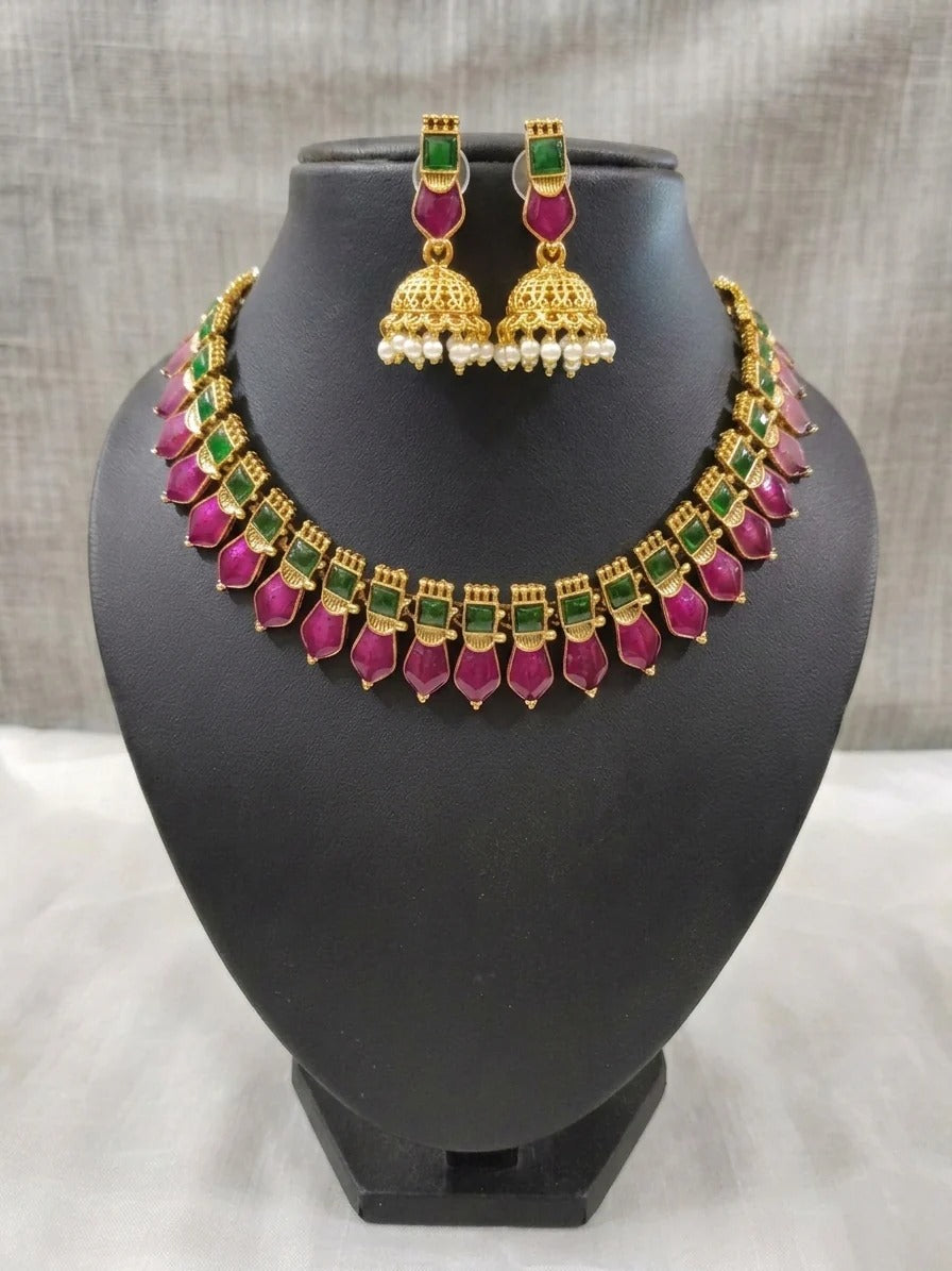 Nagapadam necklace set v1