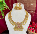 Lakshmi coin bridal necklace