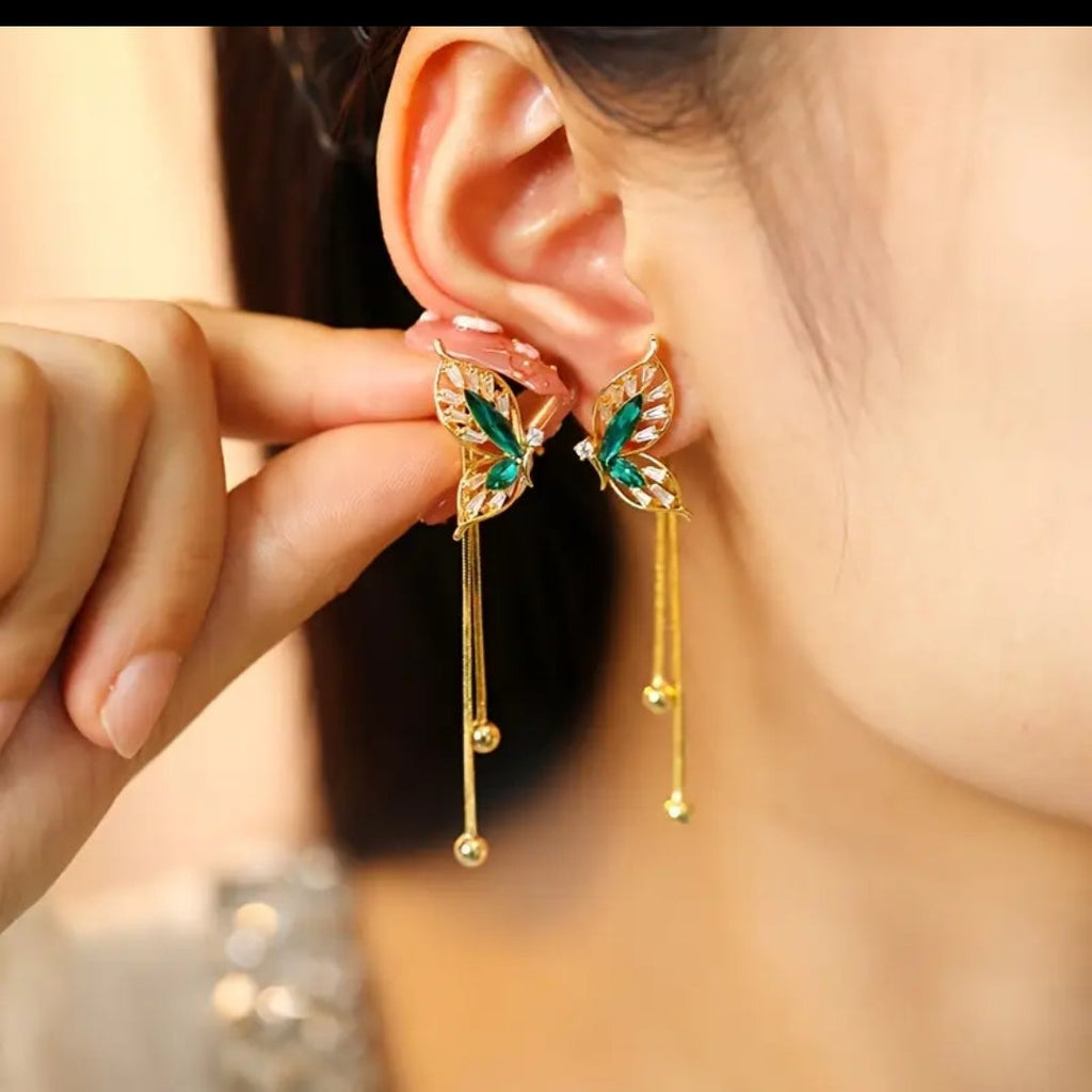 Butterfly earrings