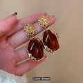 Elegant Vintage Irregular Resin Geometric