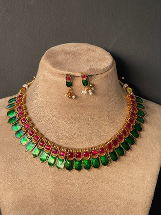 MULTI COLOR PALAKKA CHOKER