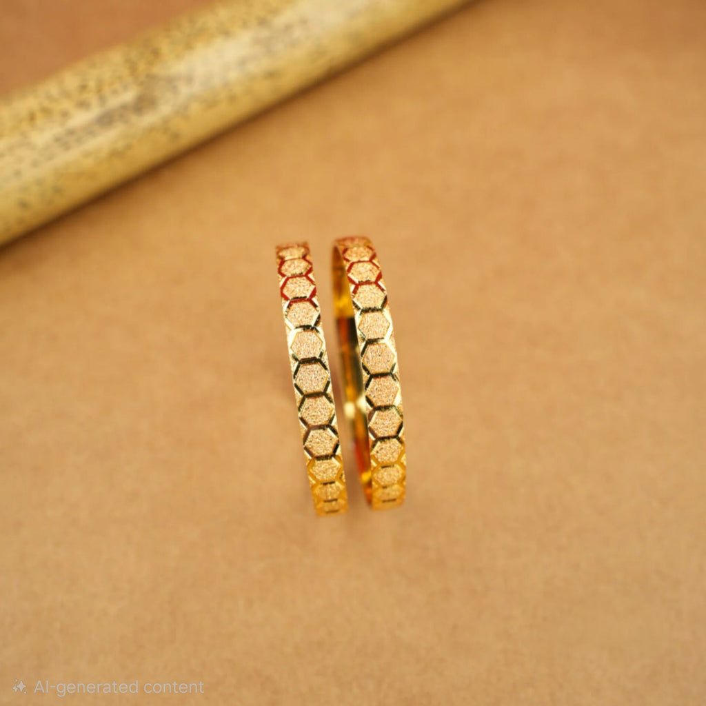 Gold plated baby gangle